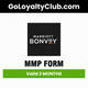 Marriott Bonvoy MMP form For 2 Months