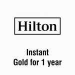 Instant Hilton Gold Status for 1 Year