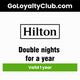 Hilton Double Nights Every Qualified Night