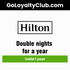 Hilton Double Nights Every Qualified Night